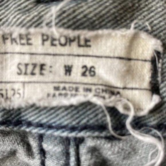 SOLD Free People Jean Shorts BUNDLE - Picture 5 of 7